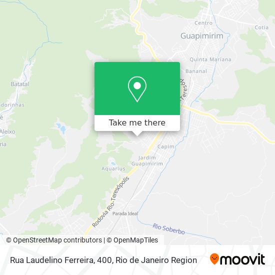 Rua Laudelino Ferreira, 400 map