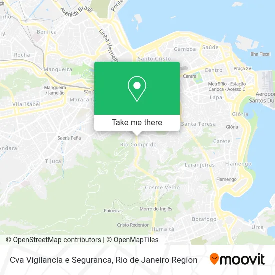 Cva Vigilancia e Seguranca map