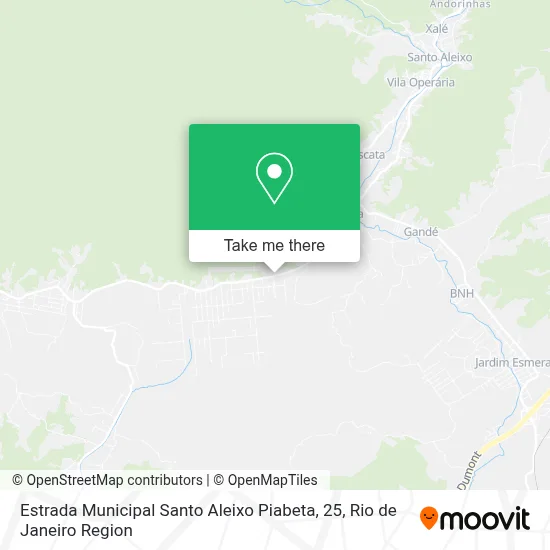 Estrada Municipal Santo Aleixo Piabeta, 25 map