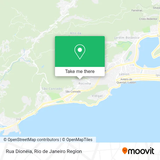 Rua Dionéia map