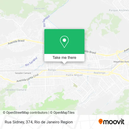 Rua Sidney, 374 map