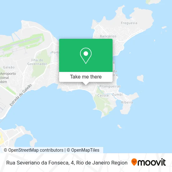 Rua Severiano da Fonseca, 4 map