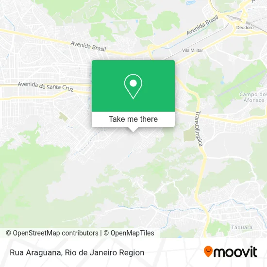 Rua Araguana map