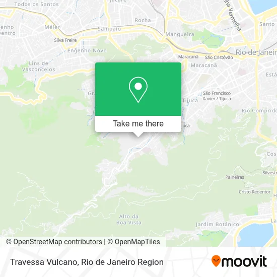 Travessa Vulcano map
