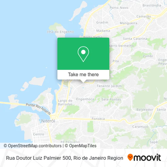 Rua Doutor Luiz Palmier 500 map