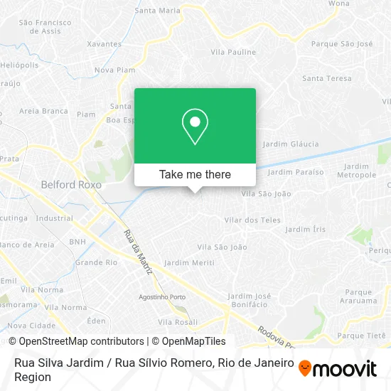 Rua Silva Jardim / Rua Sílvio Romero map