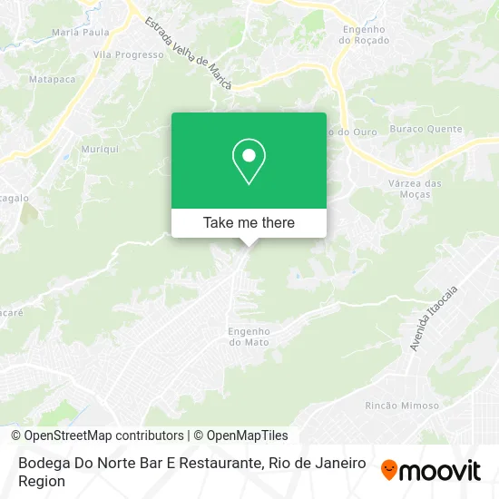 Bodega Do Norte Bar E Restaurante map