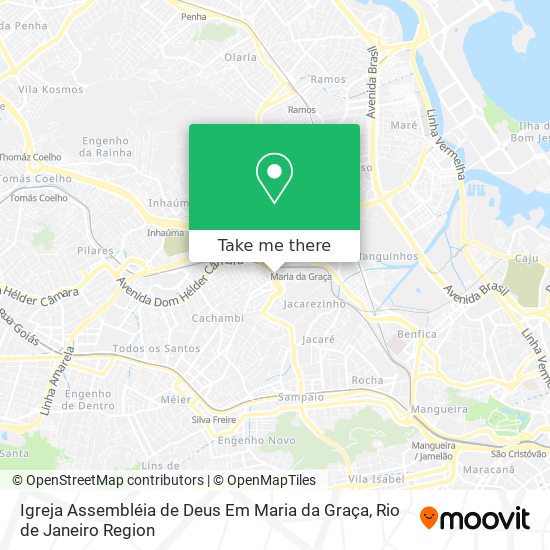 Igreja Assembléia de Deus Em Maria da Graça map