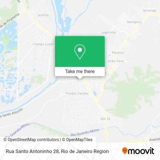 Rua Santo Antoninho 28 map