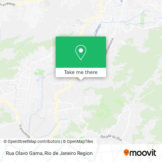 Rua Olavo Gama map