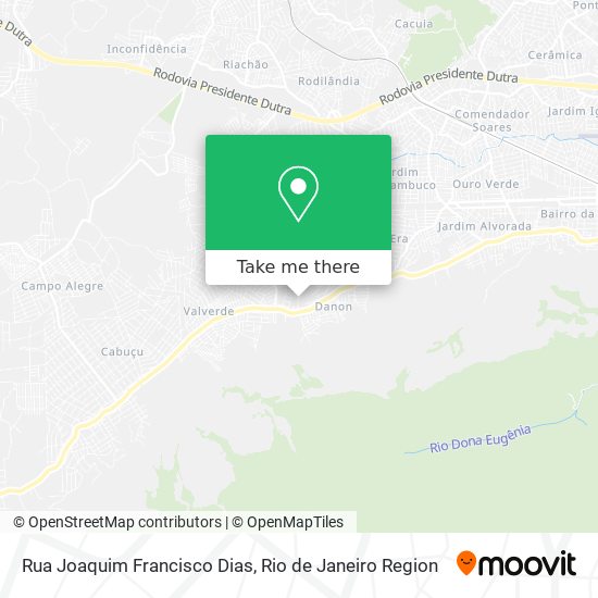 Rua Joaquim Francisco Dias map