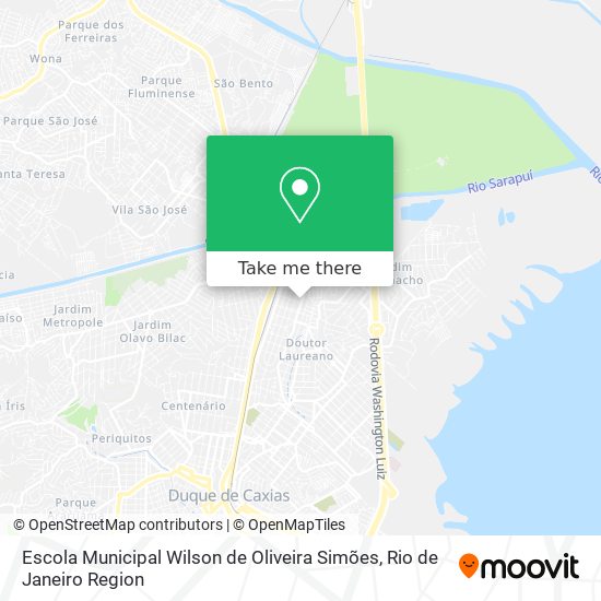 Escola Municipal Wilson de Oliveira Simões map