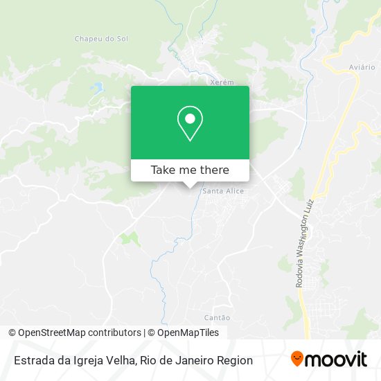 Estrada da Igreja Velha map
