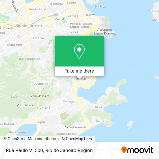 Rua Paulo VI 500 map