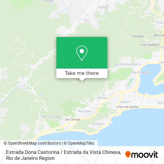 Estrada Dona Castorina / Estrada da Vista Chinesa map