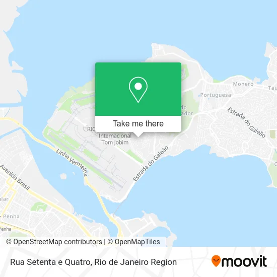 Rua Setenta e Quatro map