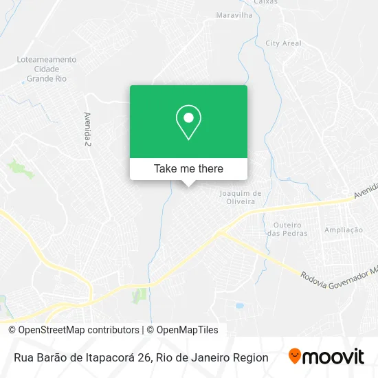 Rua Barão de Itapacorá 26 map