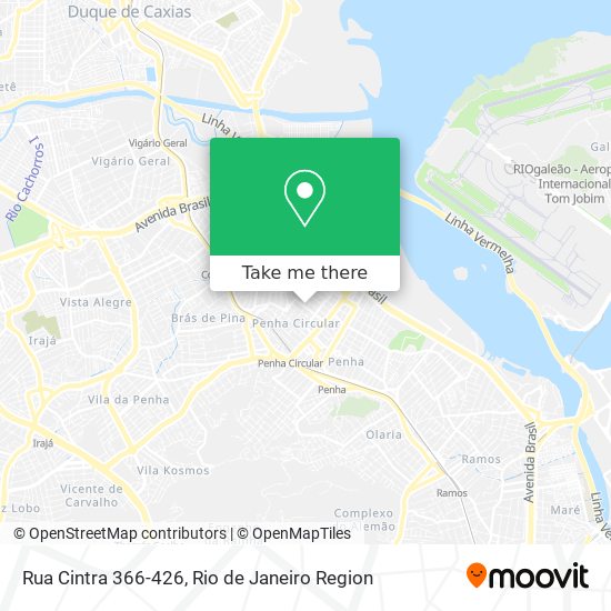Rua Cintra 366-426 map