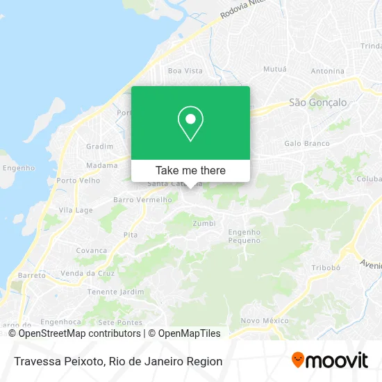 Travessa Peixoto map