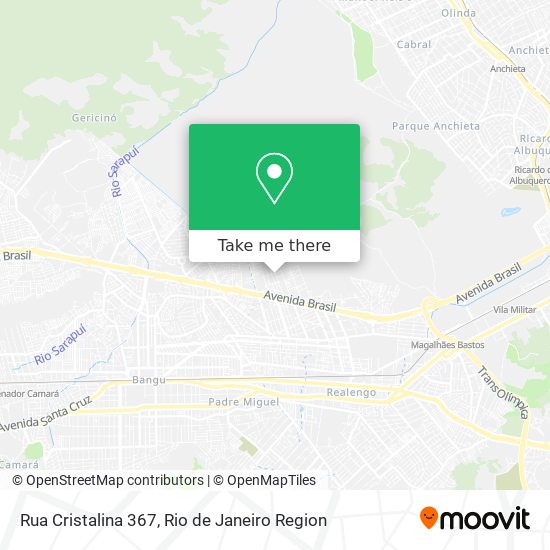 Rua Cristalina 367 map