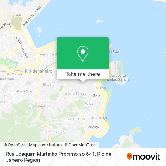 Mapa Rua Joaquim Murtinho Próximo ao 641