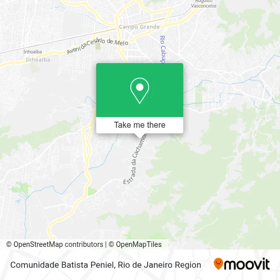 Comunidade Batista Peniel map