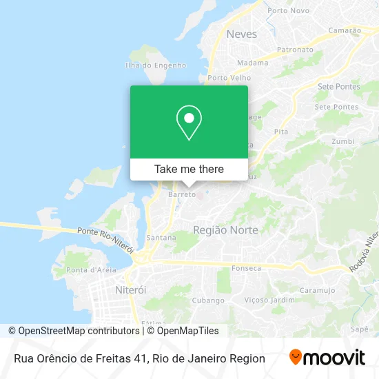 Rua Orêncio de Freitas 41 map