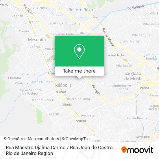 Rua Maestro Djalma Carmo / Rua João de Castro map