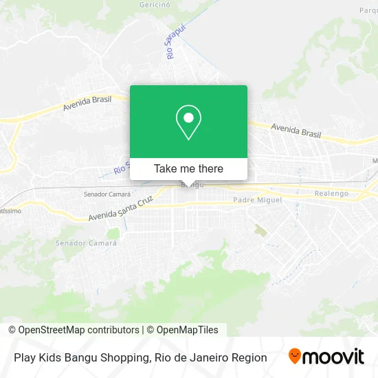 Play Kids Bangu Shopping map