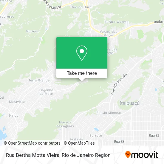 Rua Bertha Motta Vieira map