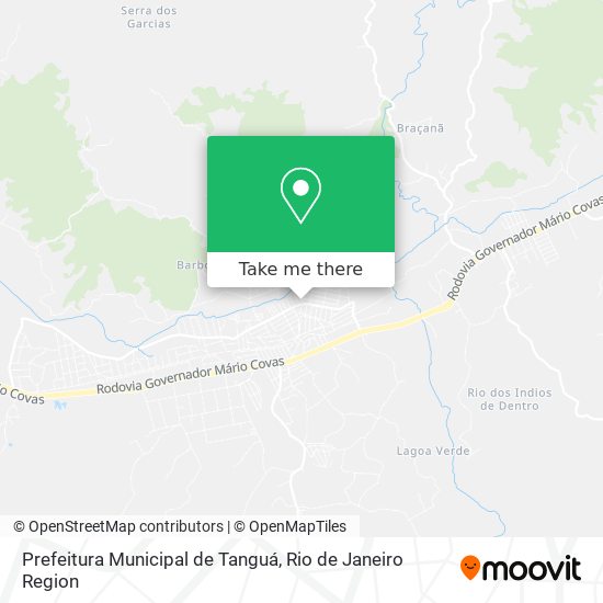 Prefeitura Municipal de Tanguá map