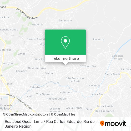 Rua José Oscar Lima / Rua Carlos Eduardo map