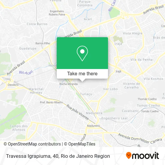 Travessa Igrapiuma, 40 map