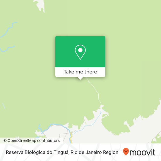 Reserva Biológica do Tinguá map