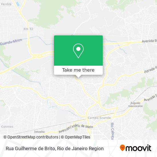 Rua Guilherme de Brito map
