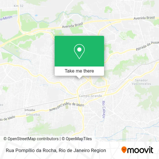 Rua Pompílio da Rocha map