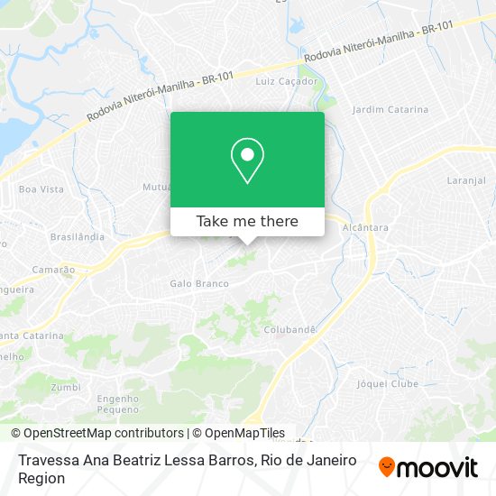 Travessa Ana Beatriz Lessa Barros map