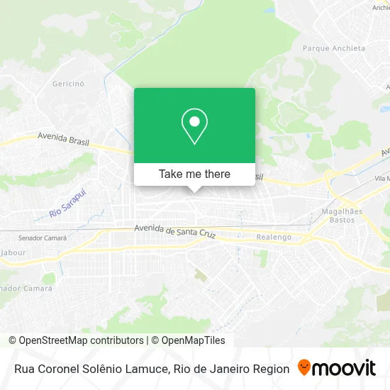 Rua Coronel Solênio Lamuce map