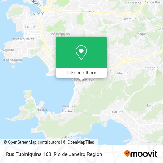 Rua Tupiniquins 163 map