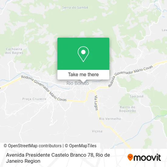 Avenida Presidente Castelo Branco 78 map
