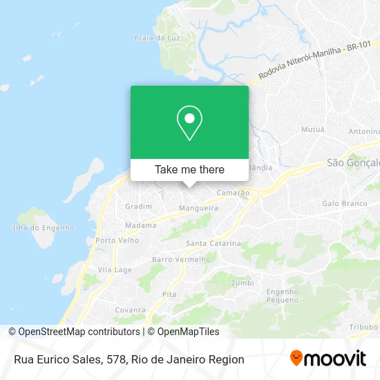 Rua Eurico Sales, 578 map