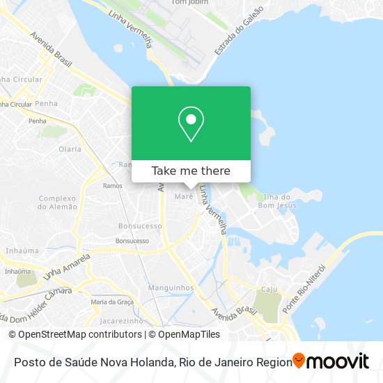 Posto de Saúde Nova Holanda map