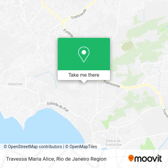 Travessa Maria Alice map