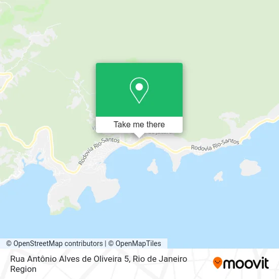 Rua Antônio Alves de Oliveira 5 map
