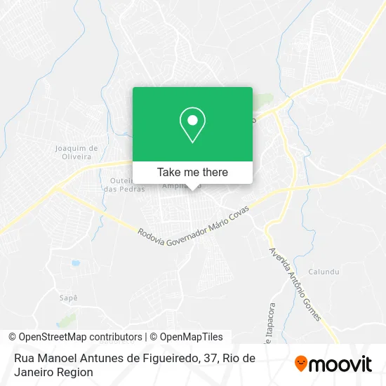 Rua Manoel Antunes de Figueiredo, 37 map