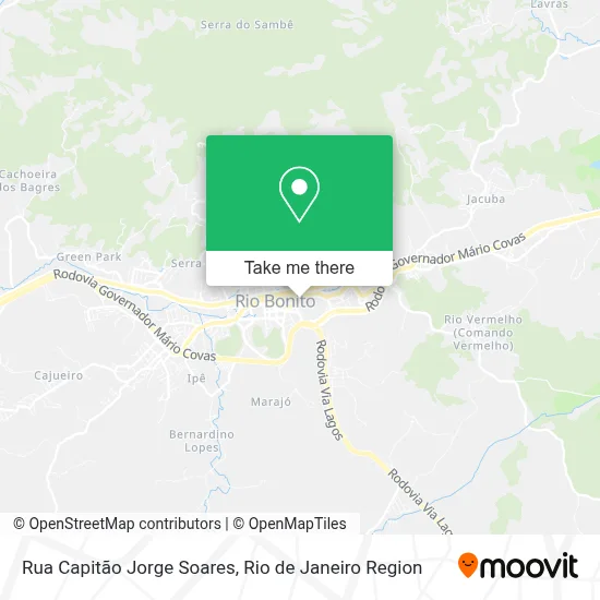 Rua Capitão Jorge Soares map