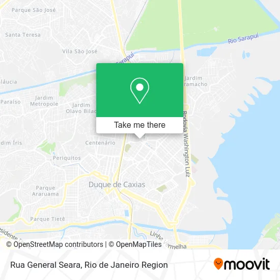 Rua General Seara map