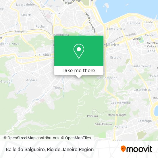 Mapa Baile do Salgueiro