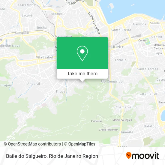 Baile do Salgueiro map