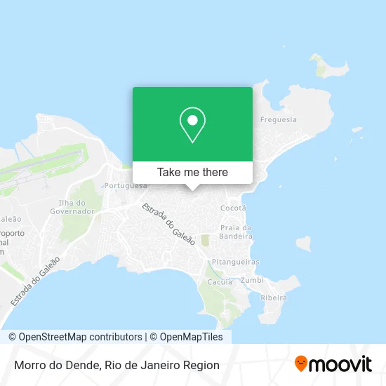 Morro do Dende map